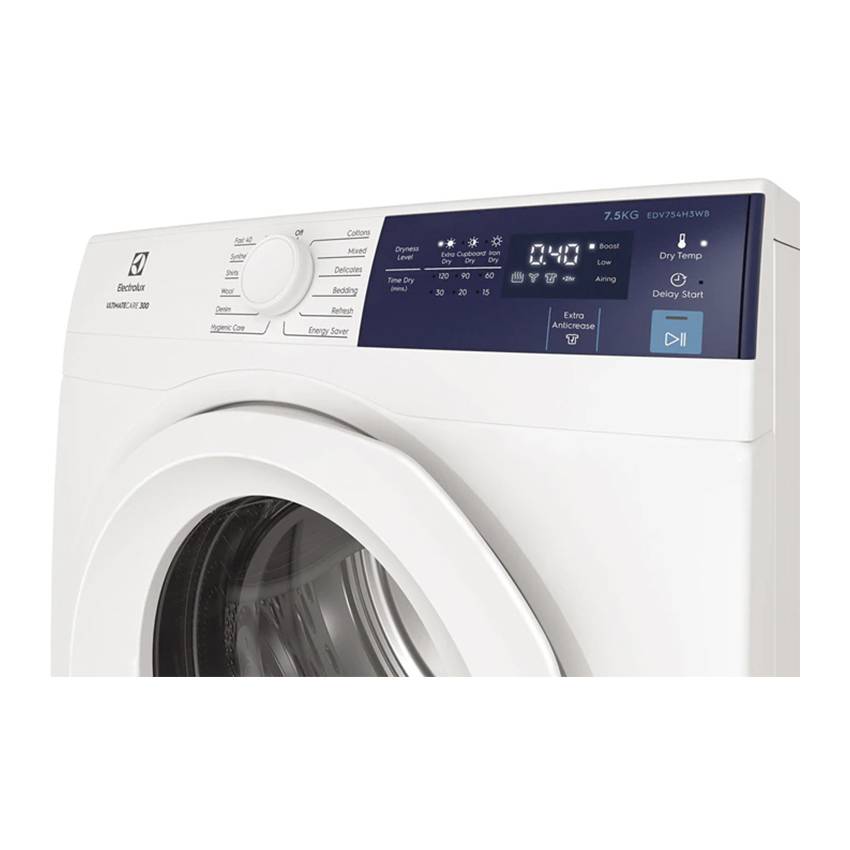Electrolux 7.5KG Vented Front Load Dryer EDV754H3WB Seng Huat