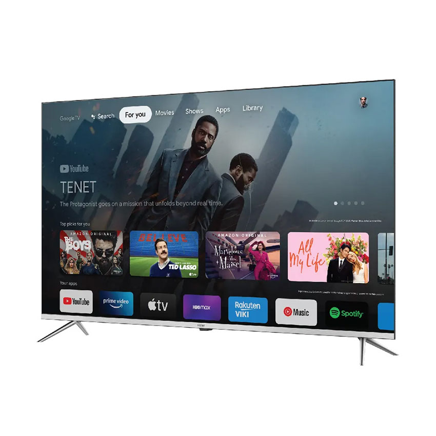 Haier 75" 4K UHD HDR Smart Android Google HQLED TV H75P750UX | Seng Huat